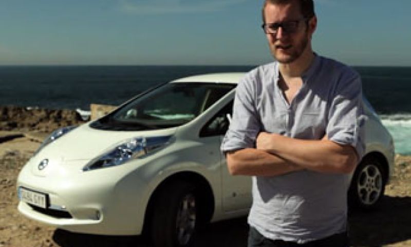 Cockpit: Nissan Leaf