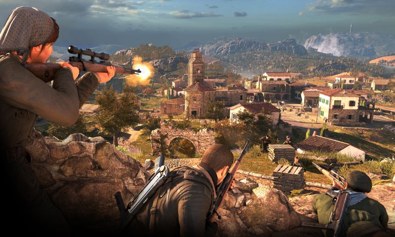 Sniper Elite 4: Schiet tot op de cm nauwkeurig de teelbal van een Duitse soldaat eraf.