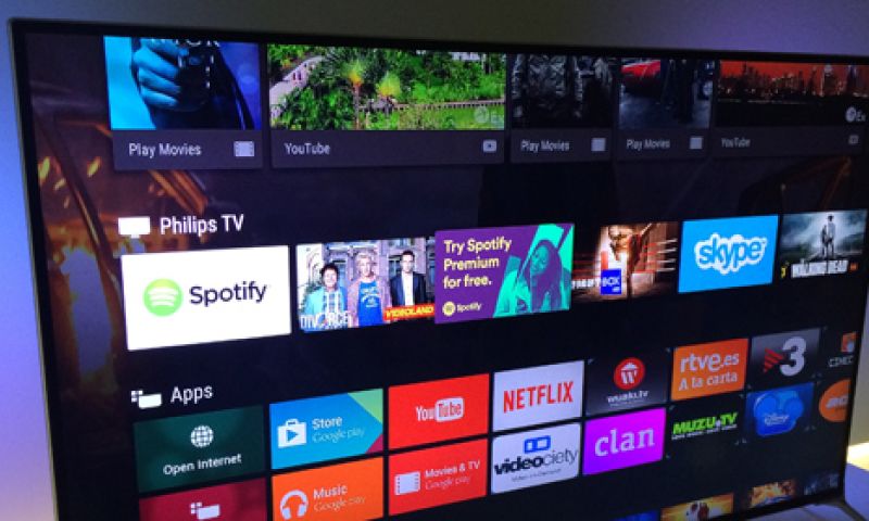 Philips geeft meeste nieuwe tv's nu Android Lollipop
