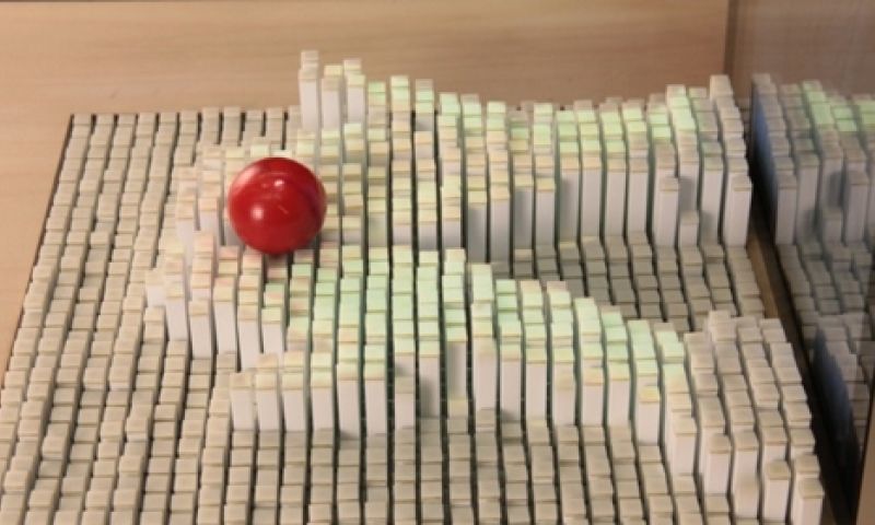 Nieuw scherm toont fysieke 3d-beelden