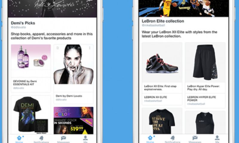 Twitter geeft bedrijven Pinterest-achtige pagina's