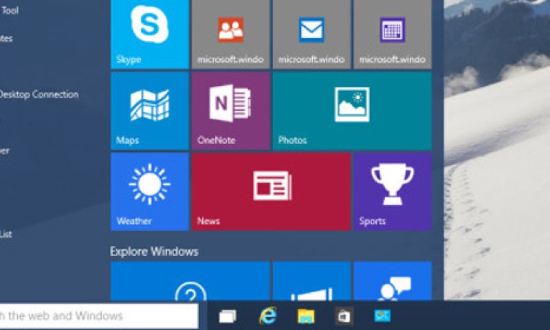 Microsoft verfijnt startmenu Windows 10 verder