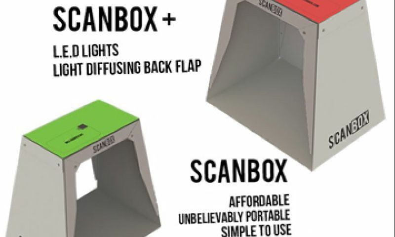 Smartphone + kartonnen doos = scanner