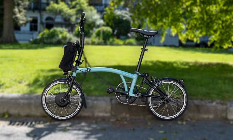 Elektrische vouwfiets Brompton teruggeroepen reclam electric