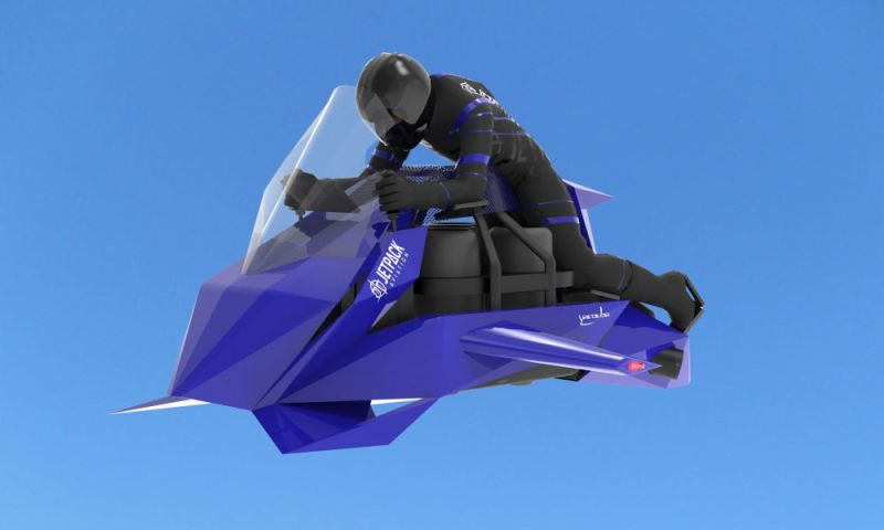 Vliegende motor haalt 2 miljoen dollar op