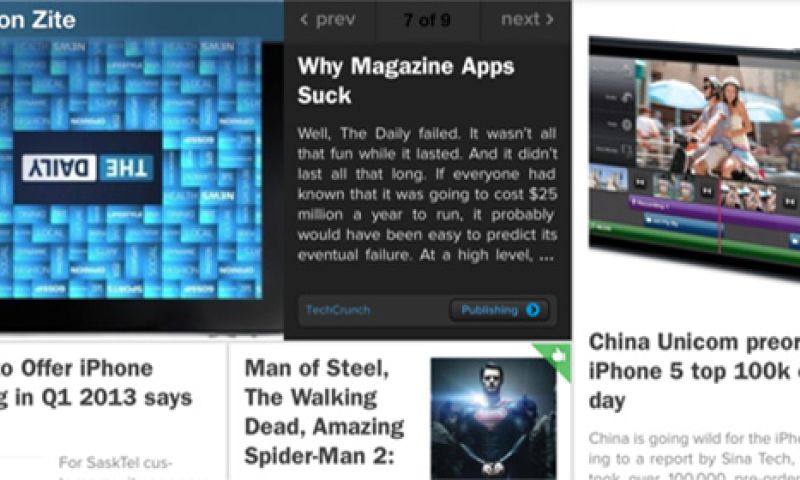 Vaarwel Zite, hallo News360