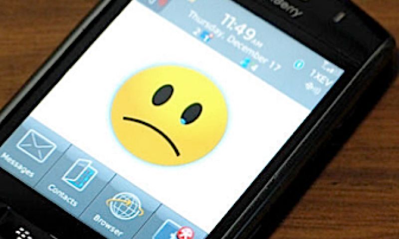 Gratis apps voor BlackBerry-storing