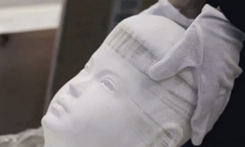 Zo'n flexibel kunstwerk heb je nog nooit gezien