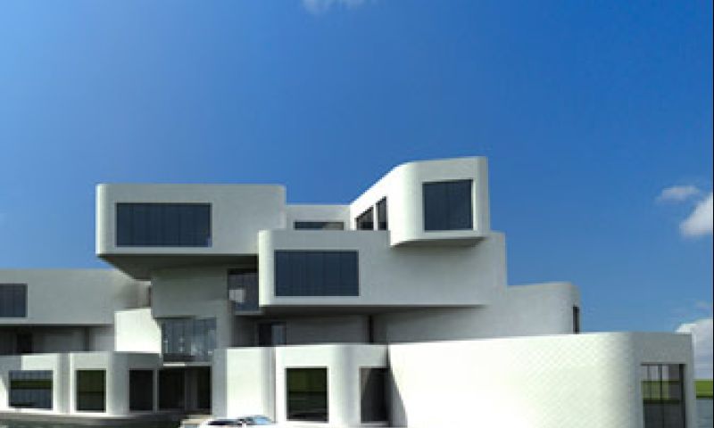 Drijvende stad in het Westland