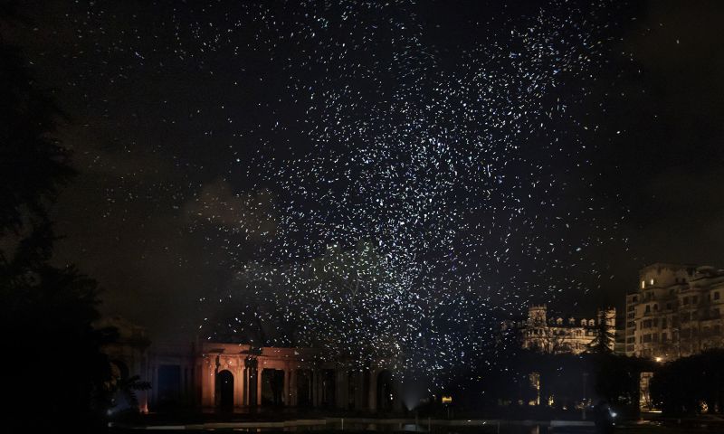 Roosegaarde komt met biologisch afbreekbaar vuurwerk