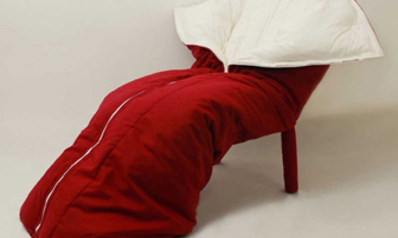 Een slaapzak met pootjes