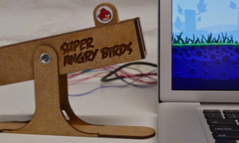 Tip voor de volgende vrijmibo: usb-katapult voor Angry Birds