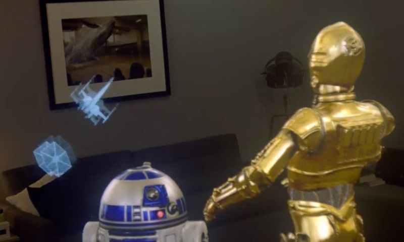 Magic Leap brengt Star Wars-robots tot leven in mixed reality