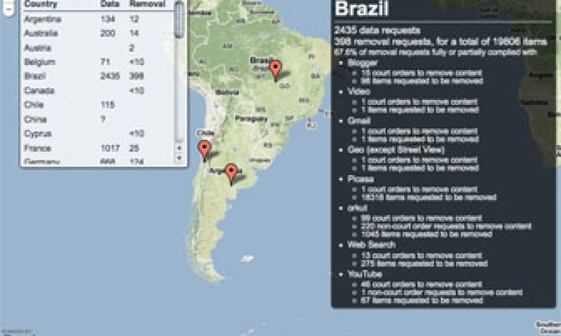 Google open over overheidscensuur