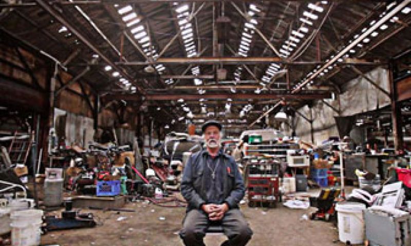 Riant wonen in een autofabriek