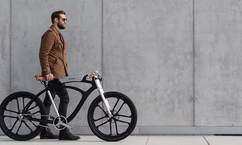 E-bike met opvallend design en Bluetoothspeaker