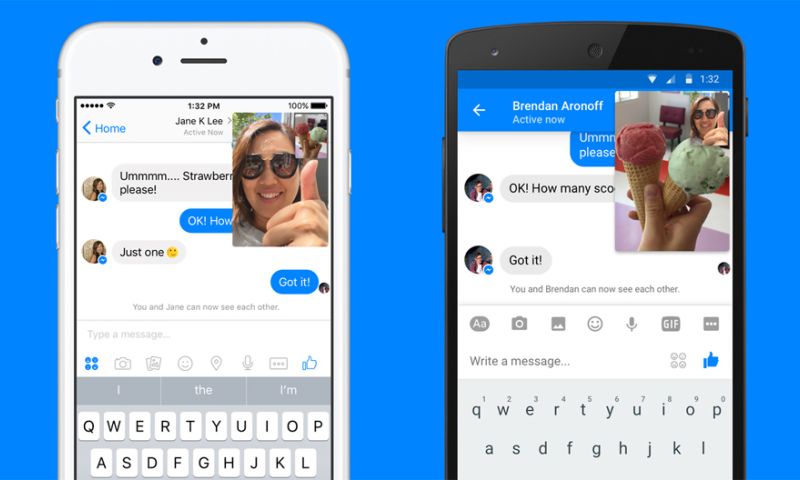 Facebook laat je nu livestreams starten binnen chats