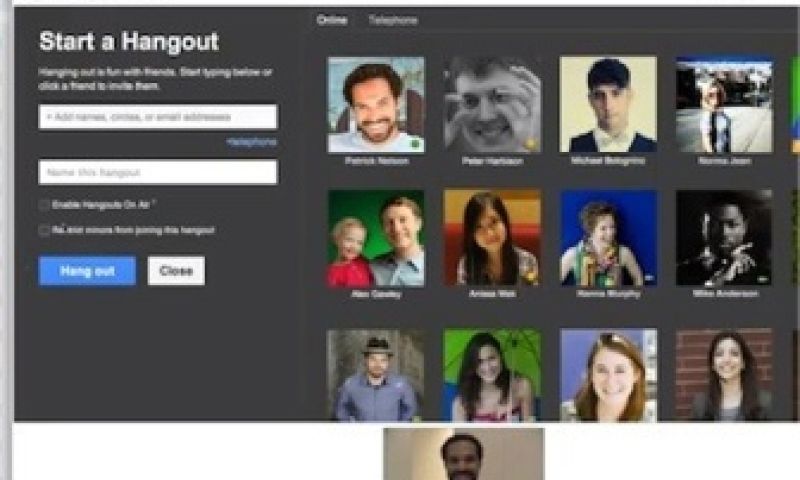 Google voegt Hangouts toe aan Gmail