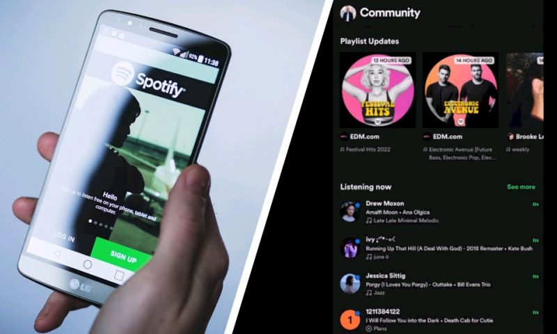 Spotify luisteren vrienden app delen