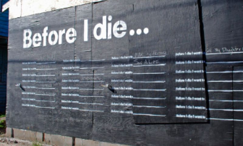 Voordat ik doodga...