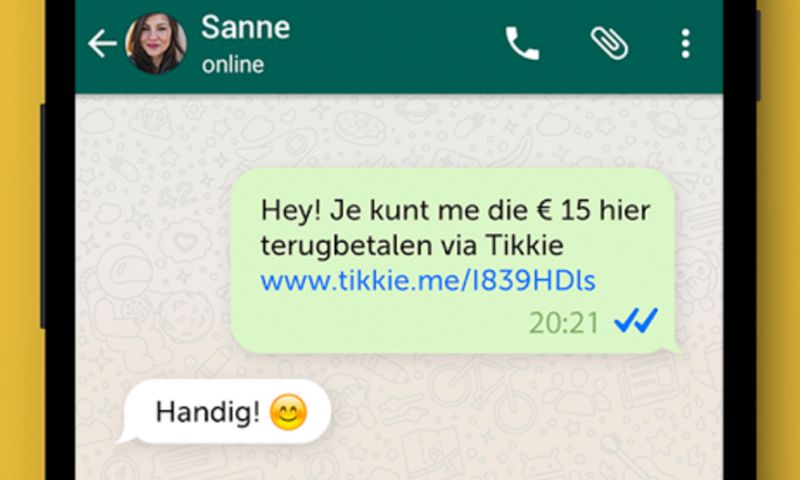 Gratis betaalapp Tikkie kost ABN Amro geld maar is ook waardevol