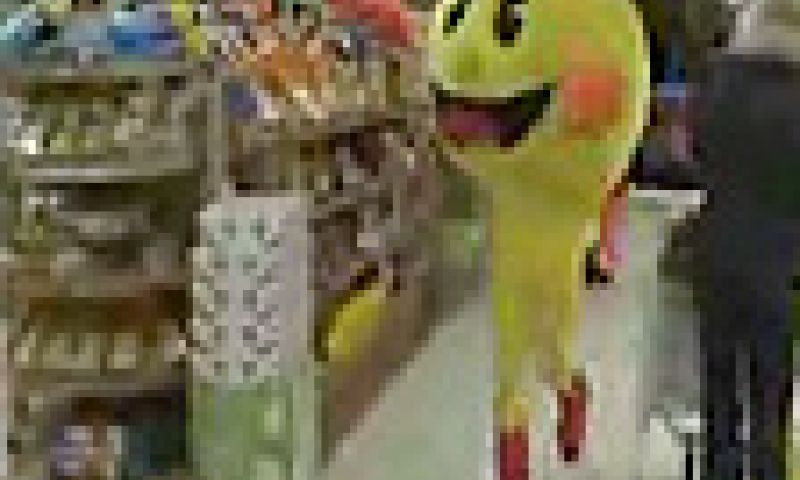 Pac-man en plein publique