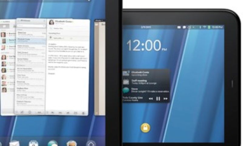 HP TouchPad is eerste WebOS-tablet
