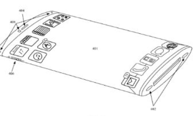 Mogelijk gebogen scherm in nieuwe iPhone