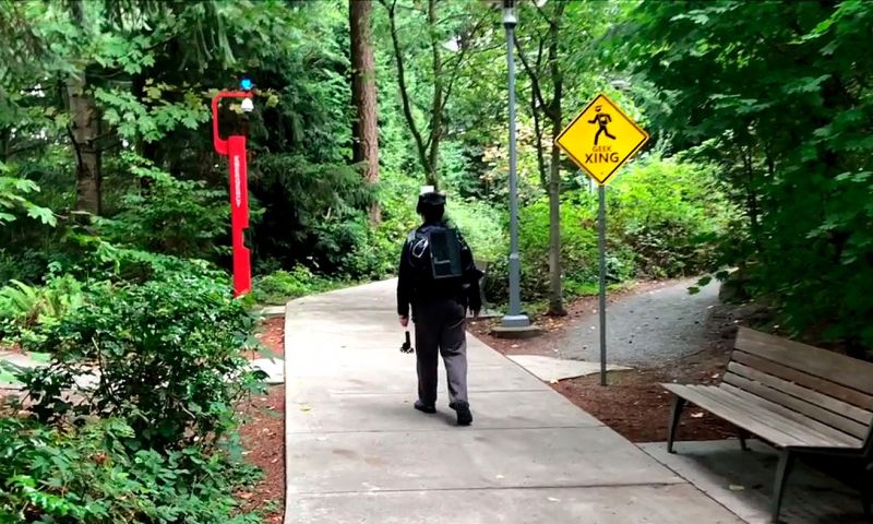 Microsoft wil je in VR naar werk laten wandelen