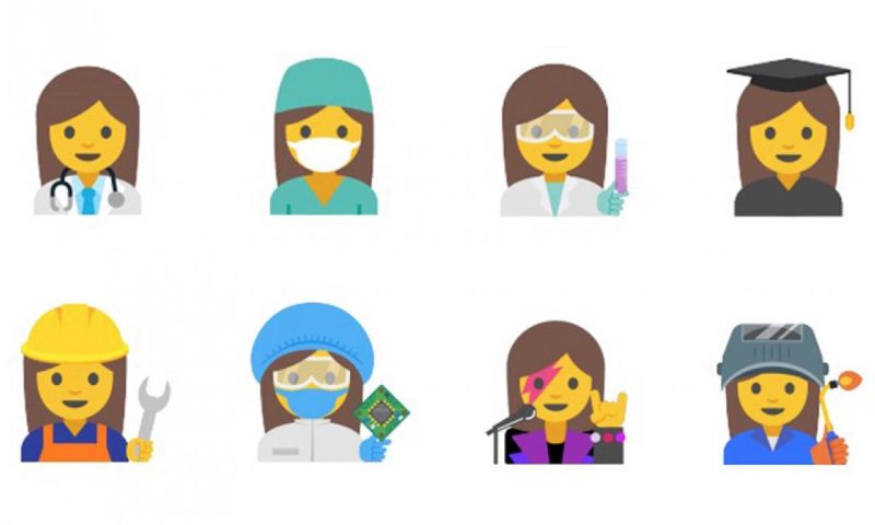 Google wil nieuwe vrouwelijke emoji voor gelijkheid