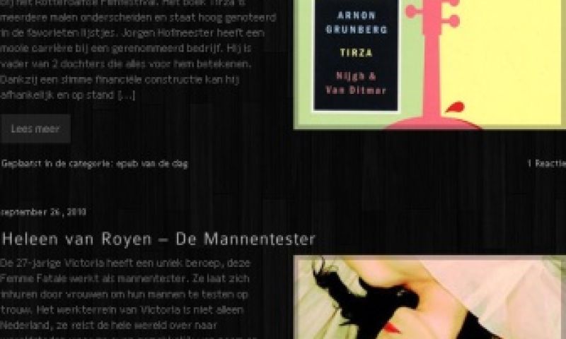 Site schrapt links e-books Nederlandse schrijvers