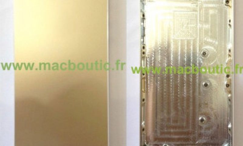 Foto gouden 'iPhone 5S' uitgelekt