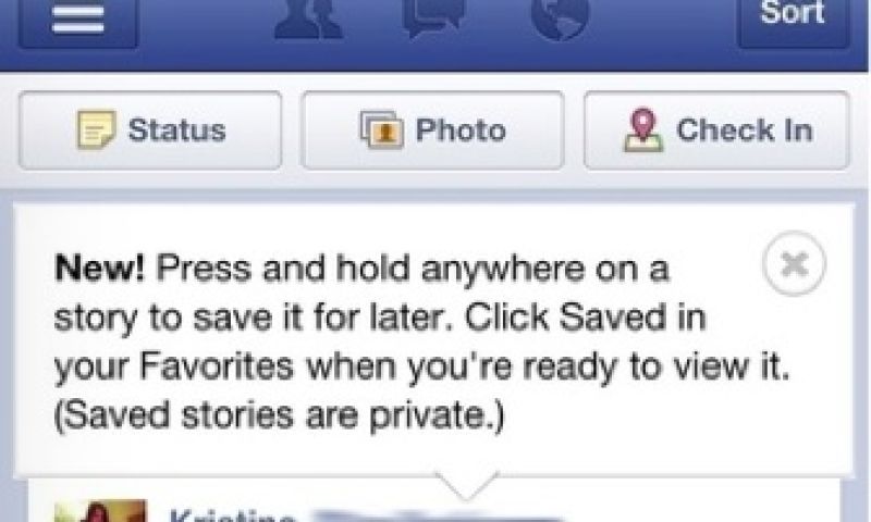 Facebook komt met eigen optie voor 'later lezen'