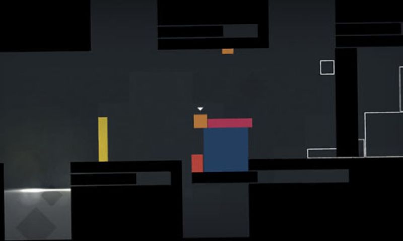 iPad-game: Thomas Was Alone