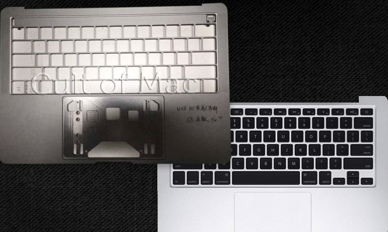 Foto's tonen oled-touchpad op MacBook Pro-toetsenbord