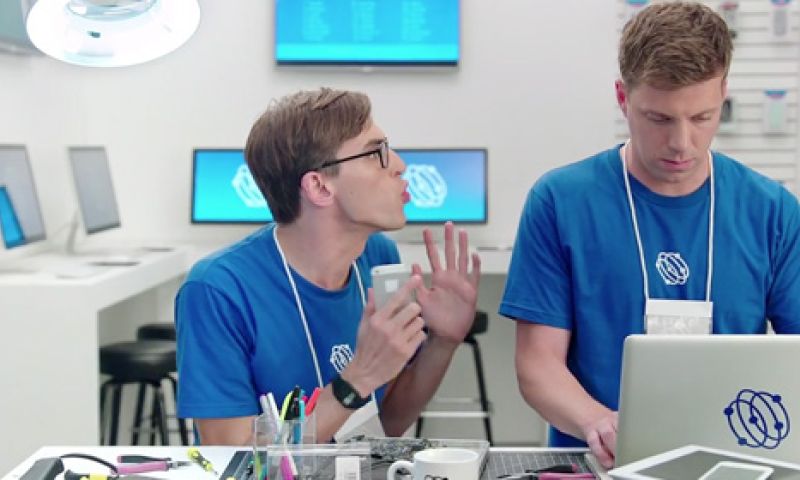 Samsung dist Apple in zes filmpjes