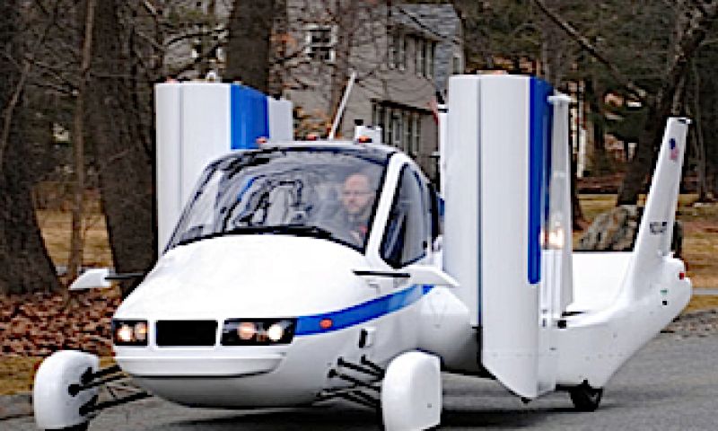 Vliegende auto is geen luchtfietserij