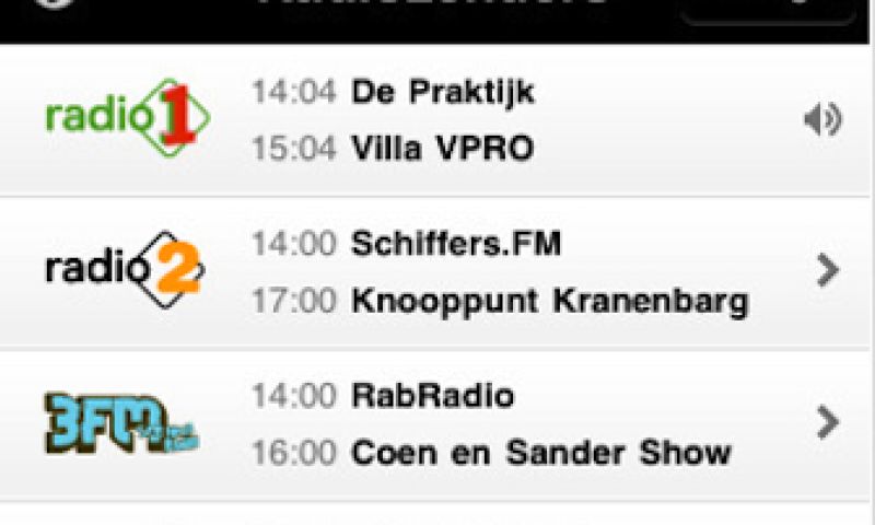 Radiostations van de Publieke Omroep