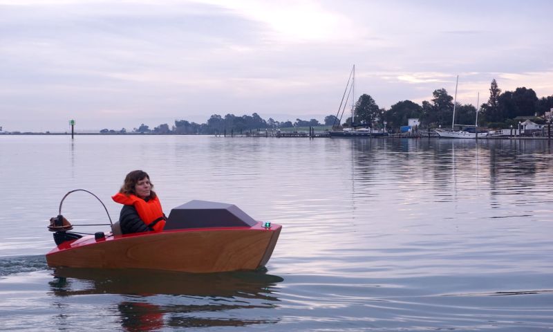 Mini elektrische boot Rapid Whale Mini Boat