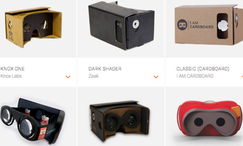 Google komt met certificaat voor kartonnen VR-brillen