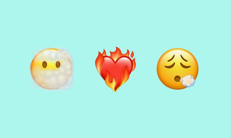 ios nieuwe emojis brandend hartje stelletjes