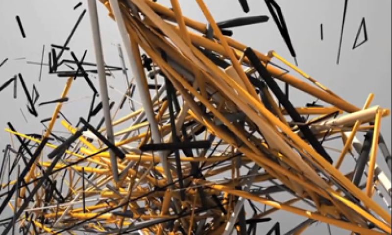 Olympische atleten in 3D animatie