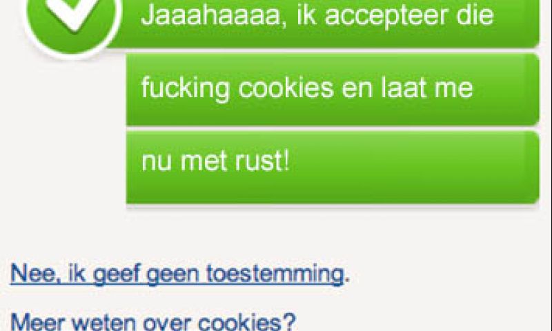 Jaahaaa, ik accepteer de cookies!