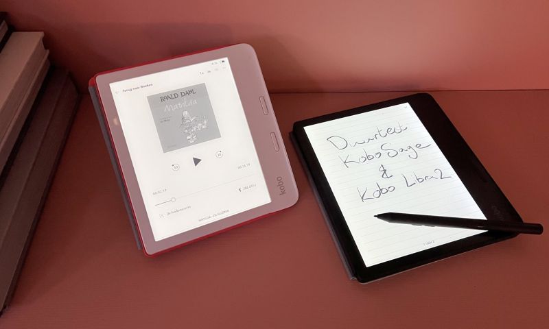 review recensie duurtest kobo libra 2 sage stylus e-reader e-book