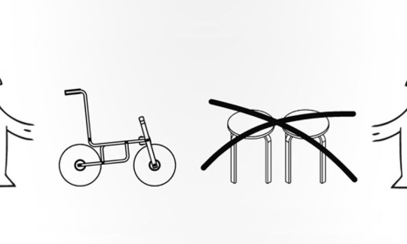 IKEA-hacken: maak een kinderfiets van een krukje