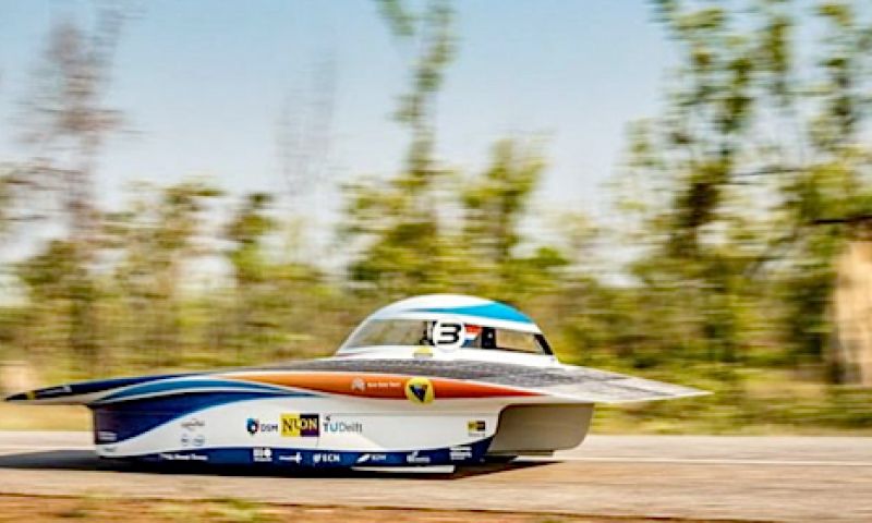 TU Delft wint World Solar Challenge
