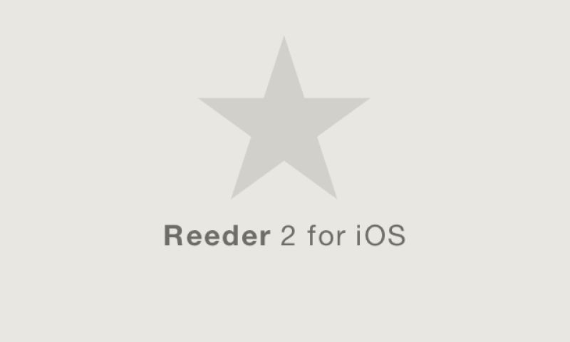 App van de Week: Reeder 2 voor iOS