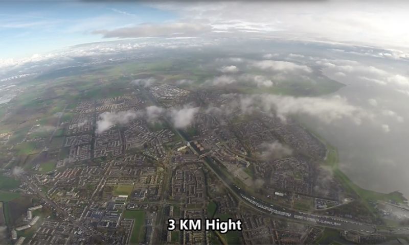 Dronevlieger kan boete verwachten na vlucht op 3 km