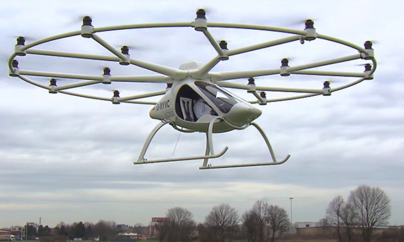 Video: Elektrische helikopter met 18 propellers