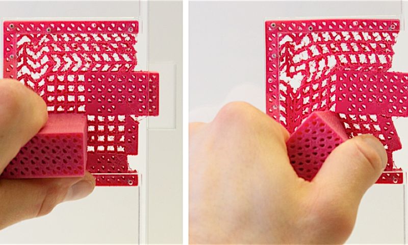 Metamateriaal laat star plastic bewegen